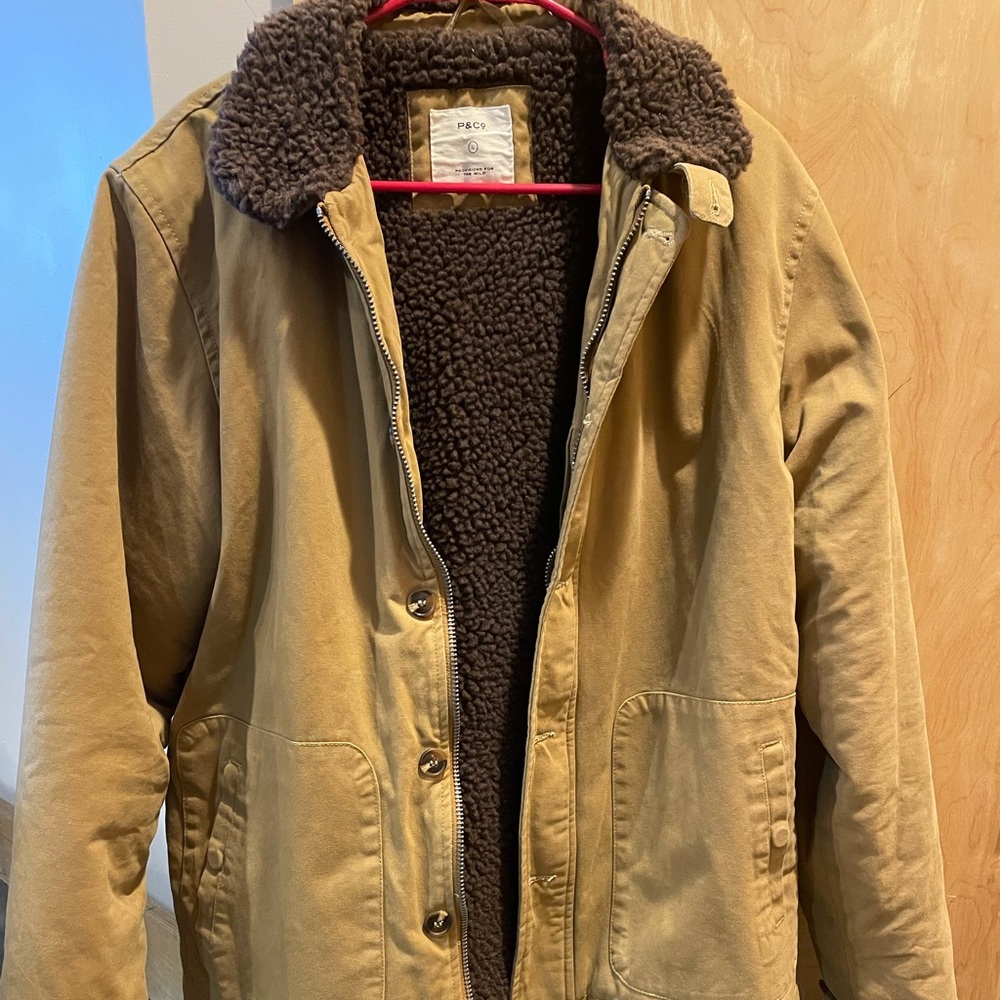 Men’s Large P&Co tan coat